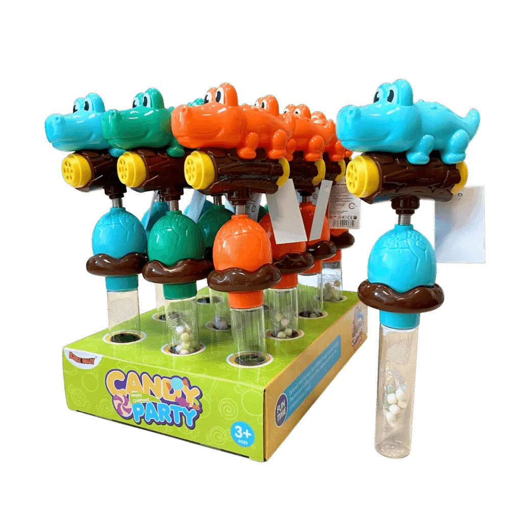 Crocodile Whistle Toy with Candy