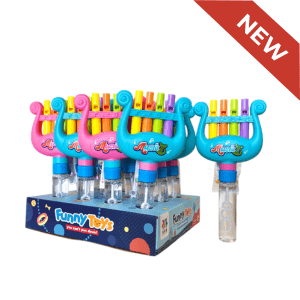 Harp Soap Bubbles Musical Toy